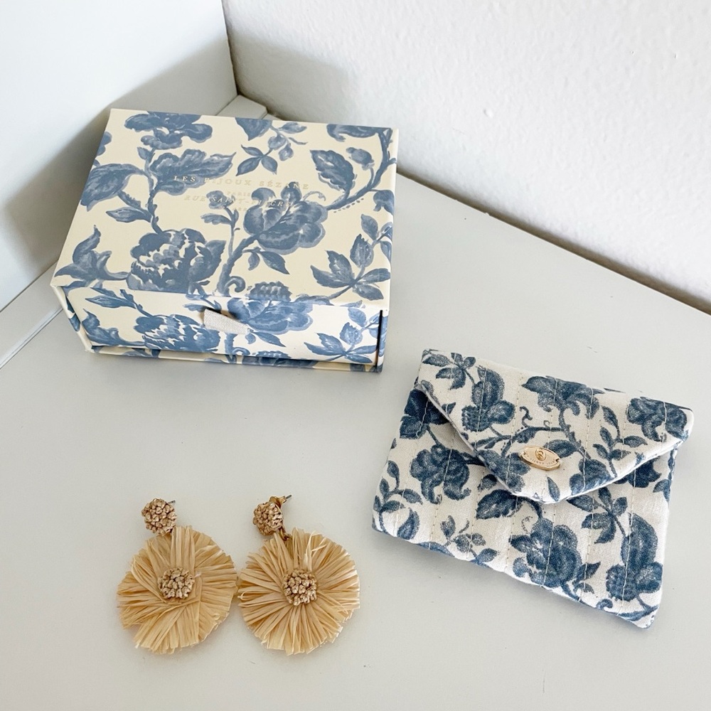 Sezane Aelie Earrings straw - Picture 2 of 7